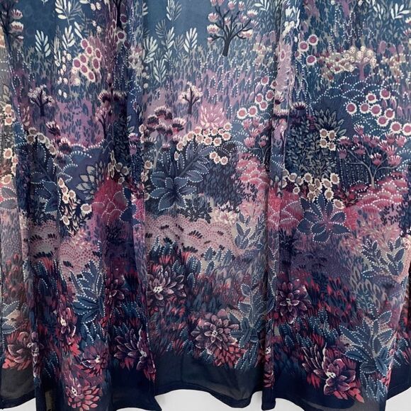 Vintage 70’s Sheer Kimono Dress Jacket - Picture 6 of 6